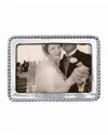 Mariposa Beaded Picture Frame, 4" X 6" In Silver