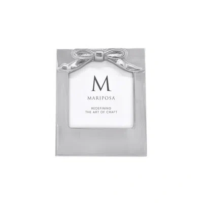 Mariposa Bowtique Silver Metal Picture Frame