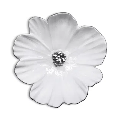 Mariposa Cosms Dip Dish In White