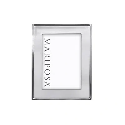Mariposa Engravable Picture Frame In Silver