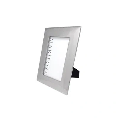Mariposa Essential 4x6 Engravable Frame In Silver