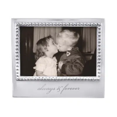 Mariposa Expressions "always & Forever" Picture Frame In Silver