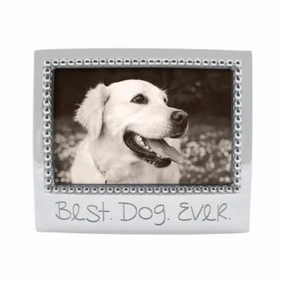 Mariposa Expressions Best Dog Ever Picture Frame In Silver