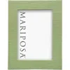 Mariposa Faux Grasscloth Picture Frame In Green
