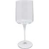 Mariposa Fine Line Set Of 4 Wine Glasses In White