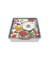 Mariposa Flower Beaded Napkin Box Set