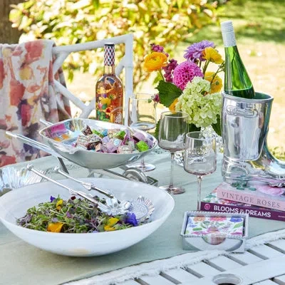 Mariposa Garden Party Salad Servers