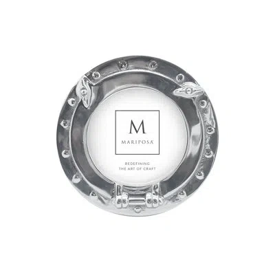 Mariposa High Seas Picture Frame In Silver