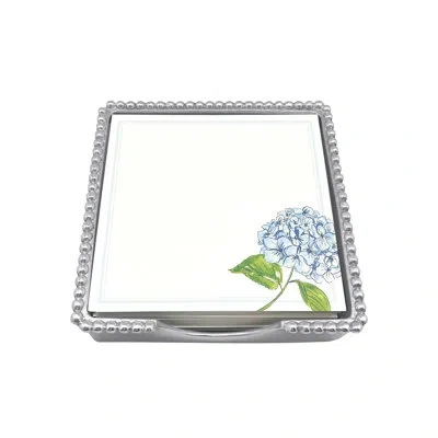 Mariposa Hydrangea Beaded Notecard