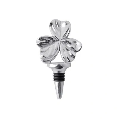 Mariposa Let's Celebrate Bottle Stopper In Silver