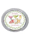 MARIPOSA LET'S CELEBRATE BUT FIRST. COCKTAILS BEADED COASTER SET