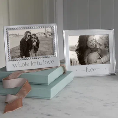 Mariposa Love  5x7 Frame In Silver