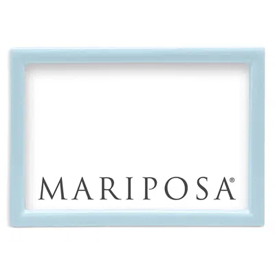 MARIPOSA MAIN LINE DUSTY BLUE FRAME, 4 X 6