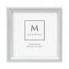 Mariposa Main Line Picture Frame5.86" L X 0.59" W X 7.75" H In White