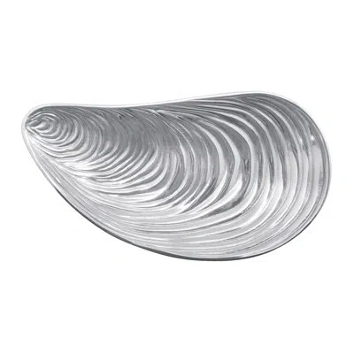Mariposa Mussel Dip Dish In Silver
