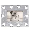Mariposa Open Heart Border Frame, 4 X 6 In Gray