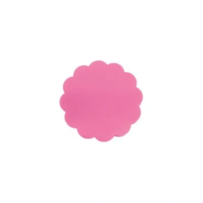 Mariposa Orange Scallop Napkin Weight In Pink