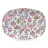 Mariposa Ornaments Platter In Multi