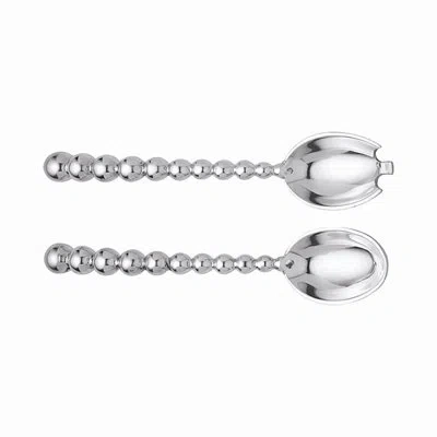 Mariposa Pearled Salad Servers