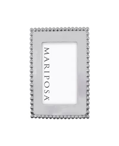 Mariposa Pearled Wide Frame, 5"x7"