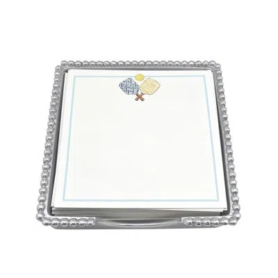 Mariposa Pickleball Beaded Notecard