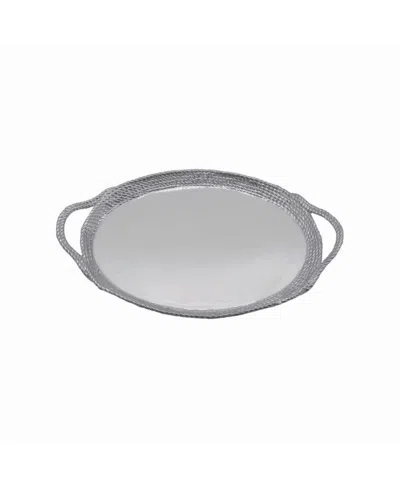 Mariposa Rope Oval Cocktail Tray
