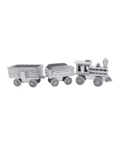 Mariposa Sandcast Aluminum Train Server In Silver