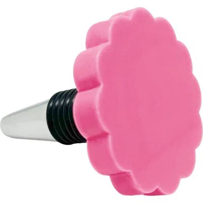 Mariposa Scallop Bottle Stopper In Pink