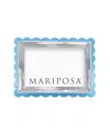 Mariposa Acrylic Scallop Picture Frame, 4 X 6 In Multi