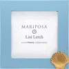 Mariposa Scallop Periwinkle 4 X 4-inch Picture Frame In Blue