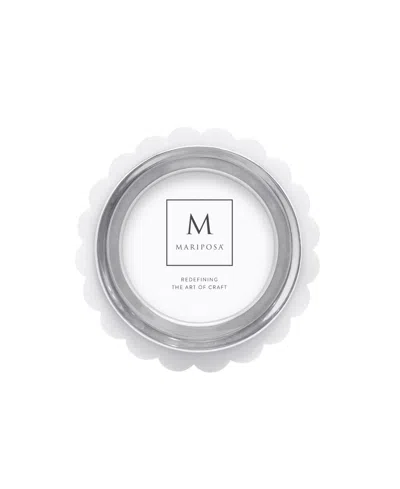 Mariposa Scallop Round Frame