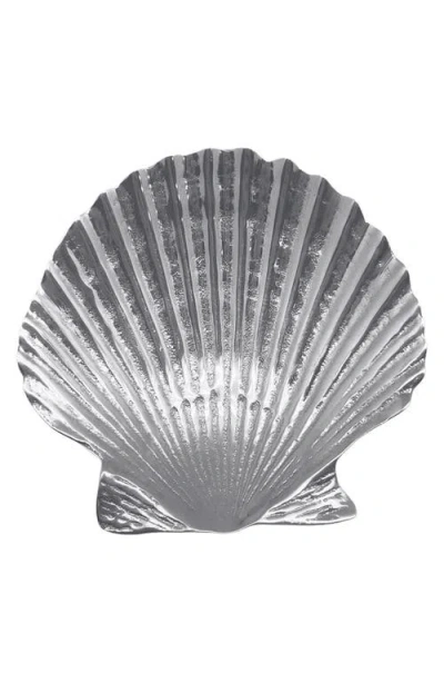 Mariposa Scallop Trinket Dish In Silver
