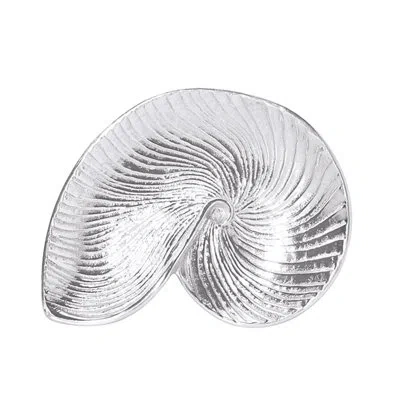 Mariposa Seaside Aluminum Condiment Server In Silver