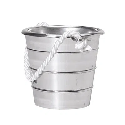 Mariposa Seaside Serving Dish In Silver