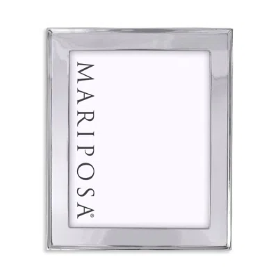 Mariposa Signature Engravable Frame, 8 X 10 In Gray