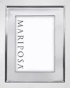 Mariposa Signature Engravable Picture Frame, 5" X 7" In Silver
