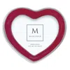 Mariposa Signature Heart Picture Frame In Red