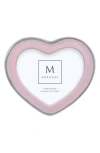 Mariposa Signature Heart Picture Frame In Pink