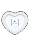 Mariposa Signature Heart Picture Frame In White