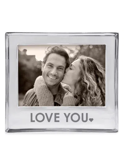 Mariposa Signature Love You Frame In Gray