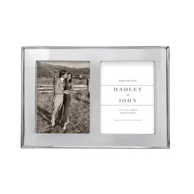 Mariposa Signature Metal Picture Frame In Silver