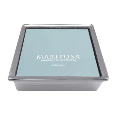 Mariposa Signature Napkin Holder In Silver