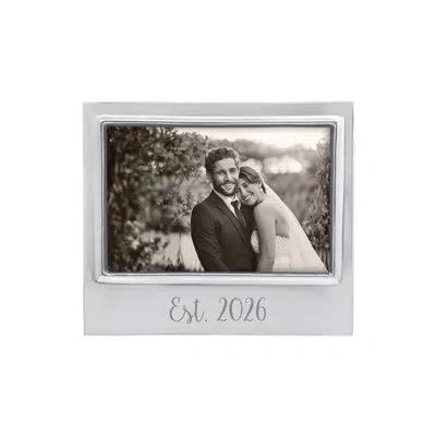 Mariposa Signature Silver Metal Picture Frame