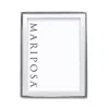 Mariposa Signature White 5 X 7 Picture Frame