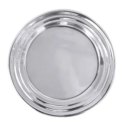 Mariposa Signature Wine Coaster In Silver