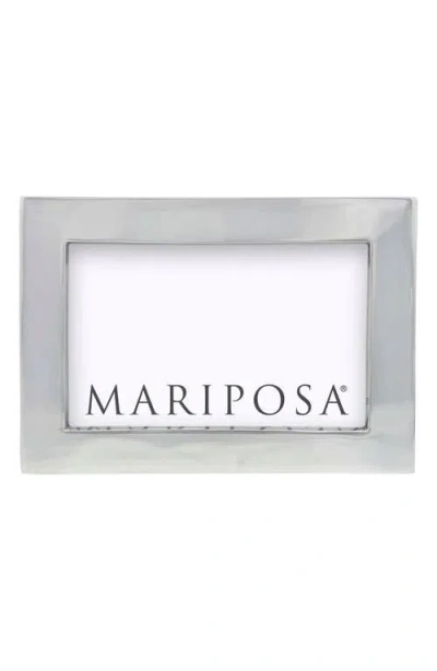 Mariposa Simple Picture Frame In Silver