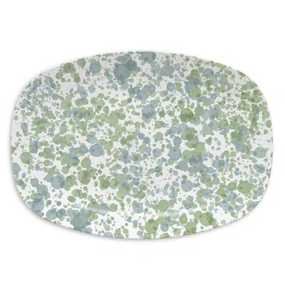 Mariposa Splatter Platter In Green