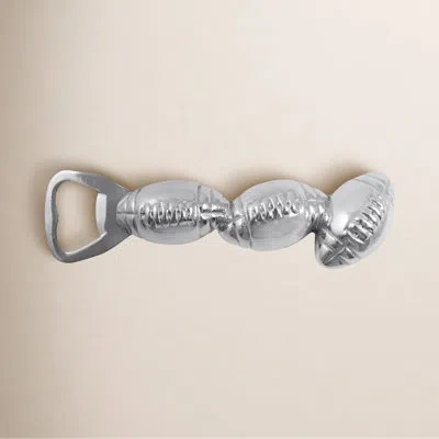 Mariposa Stacked Football Bottle Opener