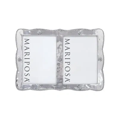 Mariposa Sueno Double 5x7 Frame In Silver