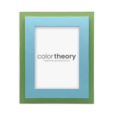 Mariposa Tiered Sky Blue And Meadow Green Frame, 5 X 7
